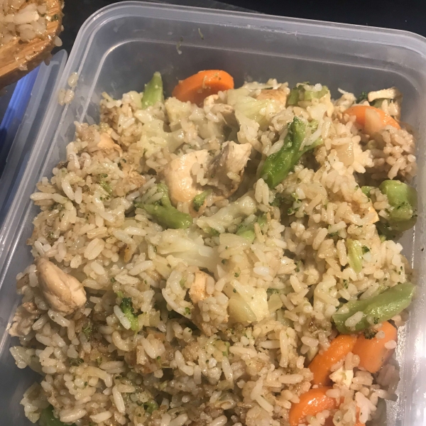 Veggie-Packed Chicken Fried Rice