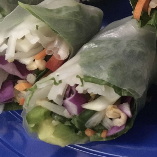 Vegetable-Filled Summer Rolls