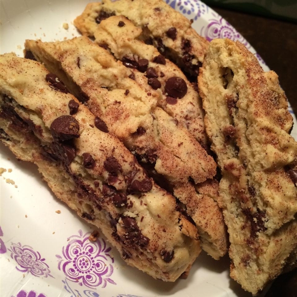 Chocolate Chunk Mandel Bread