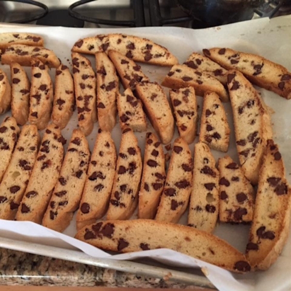 Chocolate Chunk Mandel Bread