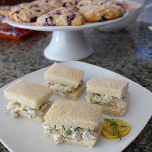 Tea Room Chicken Salad Sandwiches