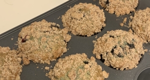 Sour Cream Blueberry Muffins