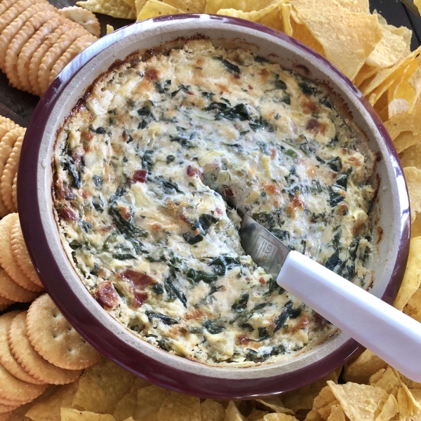 Hot Spinach and Artichoke Dip