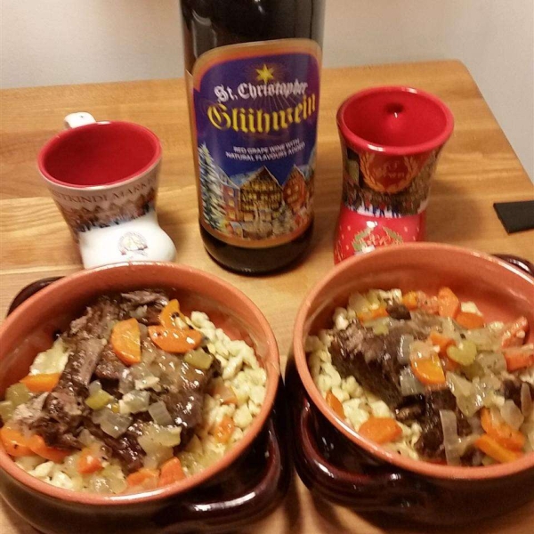 Beef Short Ribs Sauerbraten