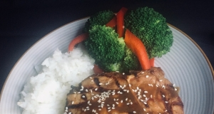 Grilled Teriyaki Pork Chops