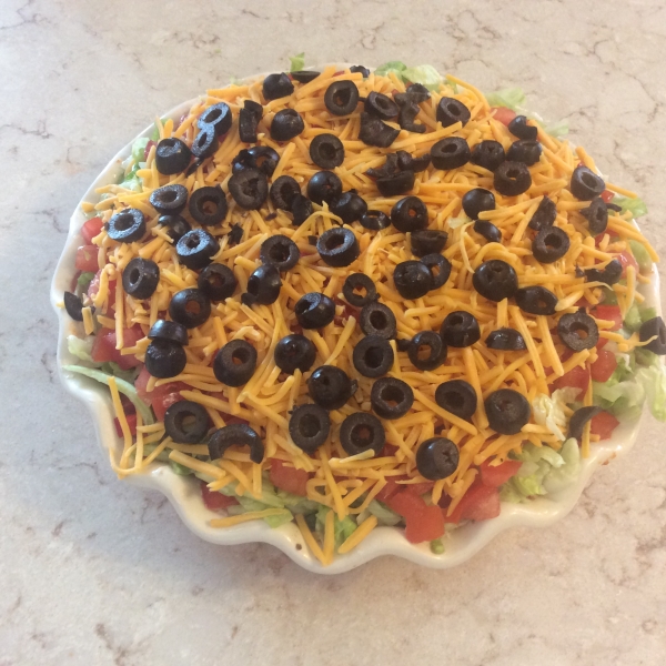 Seven Layer Taco Dip