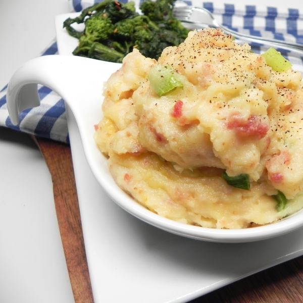 Green Onion and Bacon Mashed Potatoes