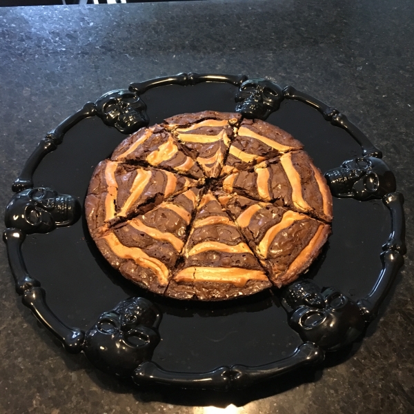 Spiderweb Brownies