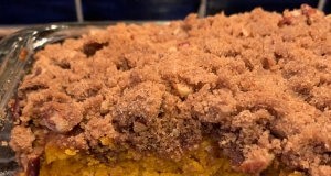 Pumpkin Streusel Coffee Cake