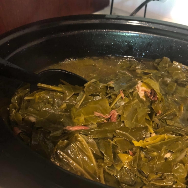 Slow Cooker Collard Greens