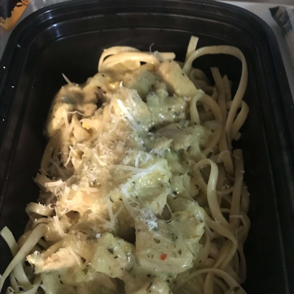 Chicken Lemon Linguine