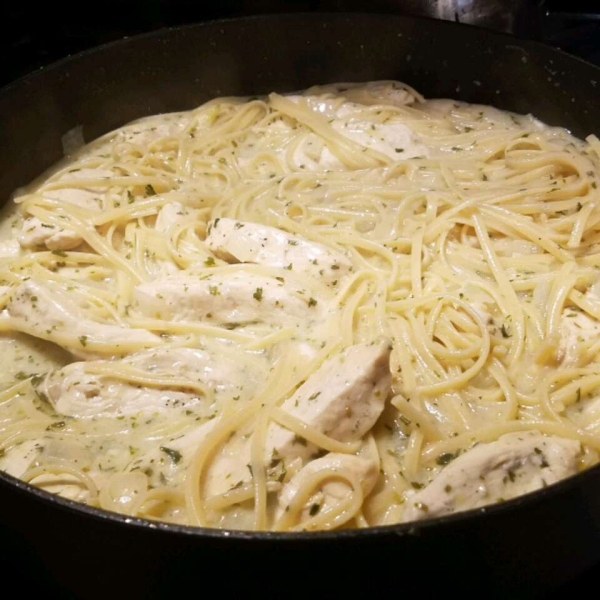 Chicken Lemon Linguine