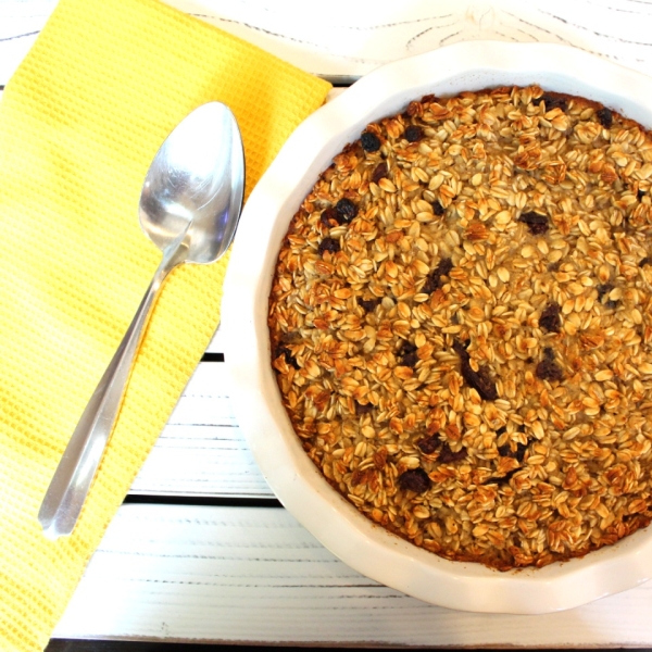 Egg-Free and Milk-Free Baked Oatmeal