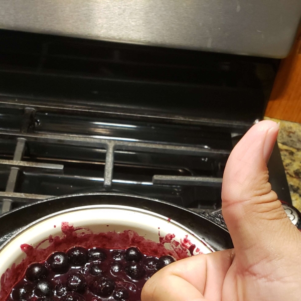 Homemade Blueberry Pie Filling