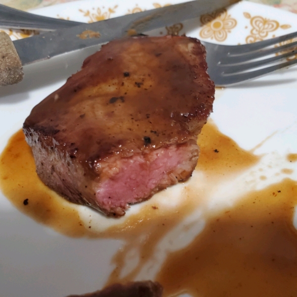 Minute Steaks with Barbeque Butter Sauce