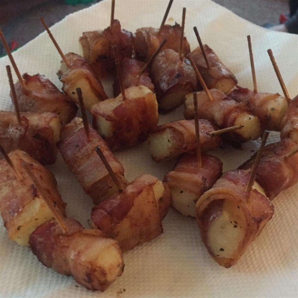 Bacon Wrapped New Potatoes