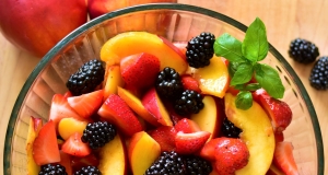 Peach and Berry Salad