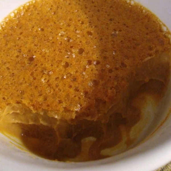 Salted Caramel Custard