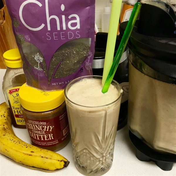 Peanut Butter and Banana Smoothie