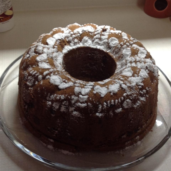 Chocolate Chocolate Chip Sour Cream Pound Cake