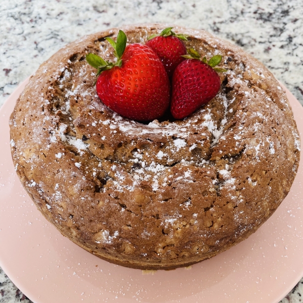 Chocolate Chocolate Chip Sour Cream Pound Cake