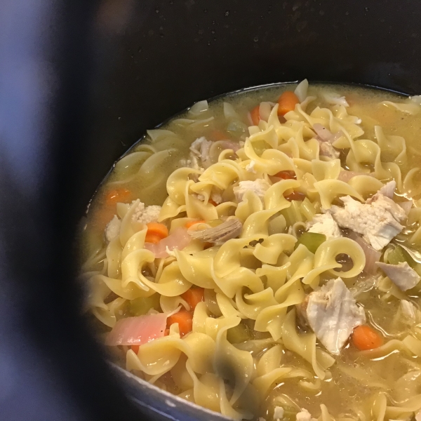 Rotisserie Chicken Noodle Soup