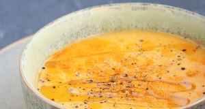 Spicy Butternut Squash and Carrot Soup