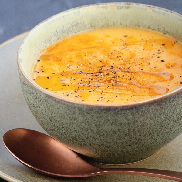 Spicy Butternut Squash and Carrot Soup