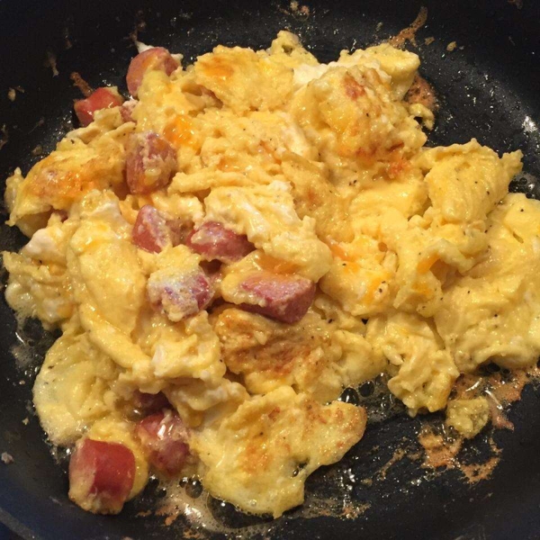 Sharon's Egg and Ham Scramble