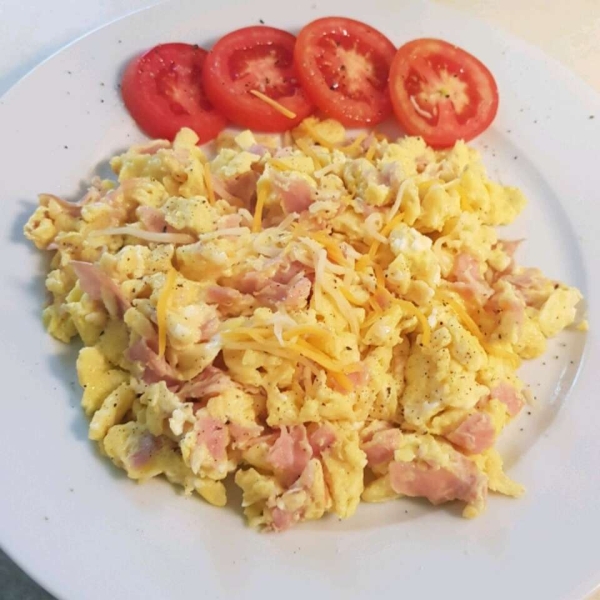 Sharon's Egg and Ham Scramble