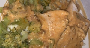 Crock Pot Cheesy Mushroom Chicken