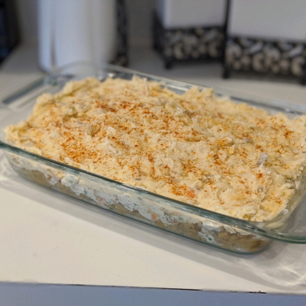 Thanksgiving Leftovers Casserole