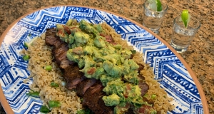 Flank Steak with Avocado Salsa