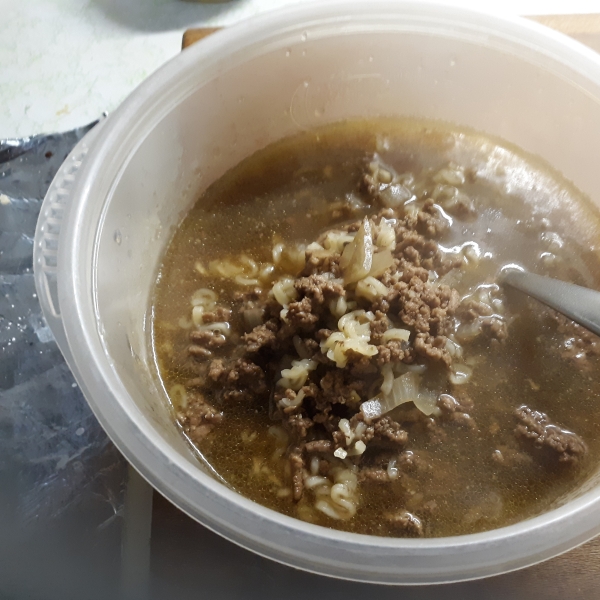 Quick Asian Beef Noodle Soup