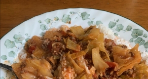 Grandma Elaine's Unstuffed Sweet and Sour Cabbage