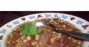 Slow Cooker Calico Bean Soup