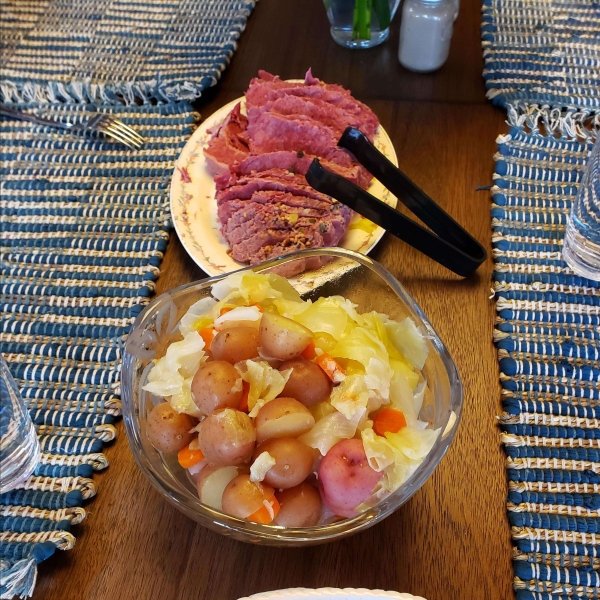 Corned Beef Dinner for St. Patrick's Day