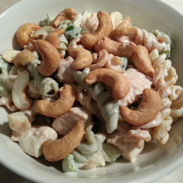 Cashew Chicken Pasta Salad