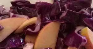 Red Cabbage and Apple Salad