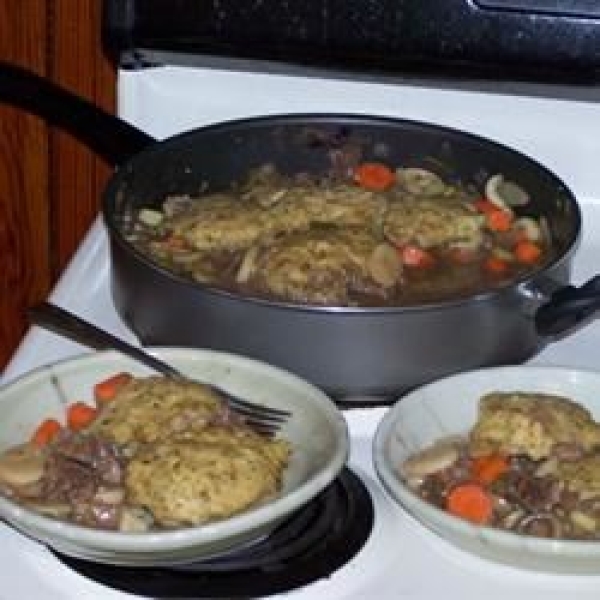Beef Stew with Dumplings