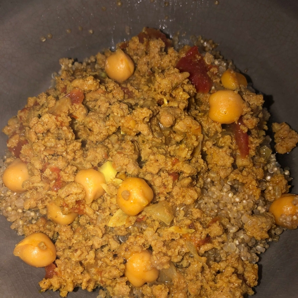 Sweet and Spicy Curry with Chickpeas