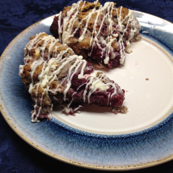 Luscious Raspberry Scones
