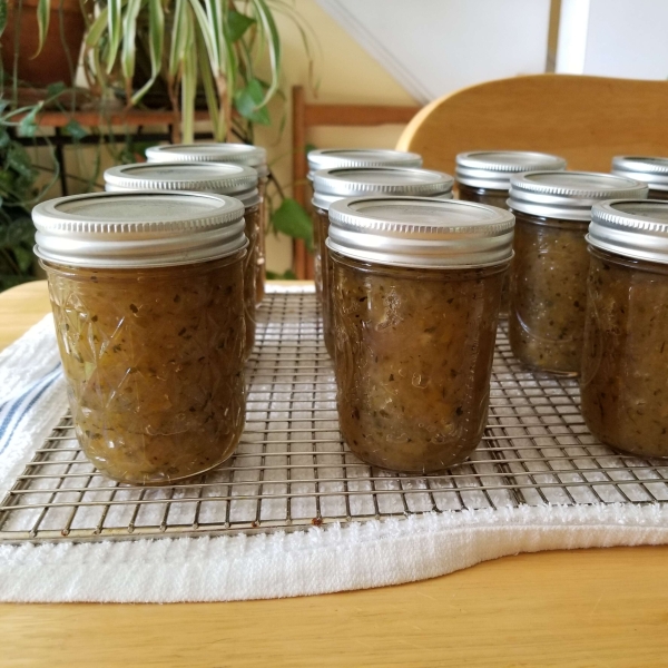 Easy Zucchini Relish