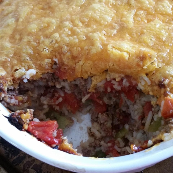 Ground Beef Casserole with Rice