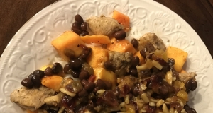 Moroccan-Style Chicken with Butternut Squash Noodles