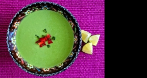 Mexican Cold Pea Soup