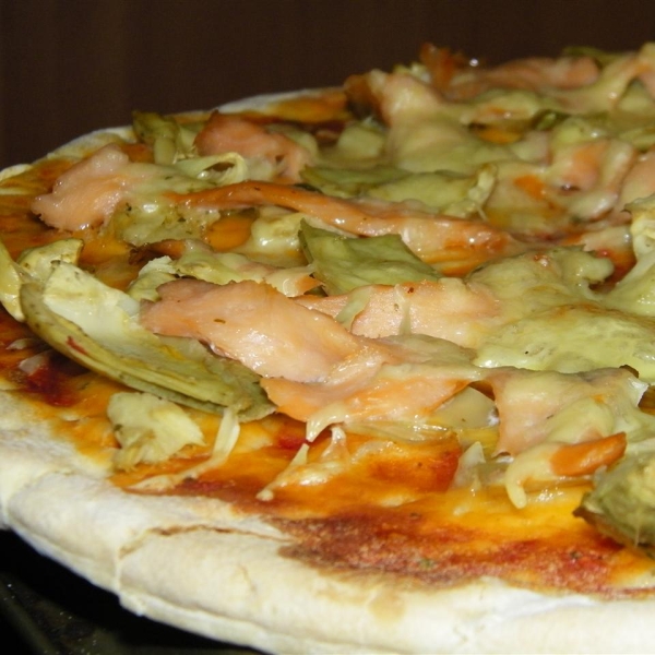 Smoked Salmon Pizza