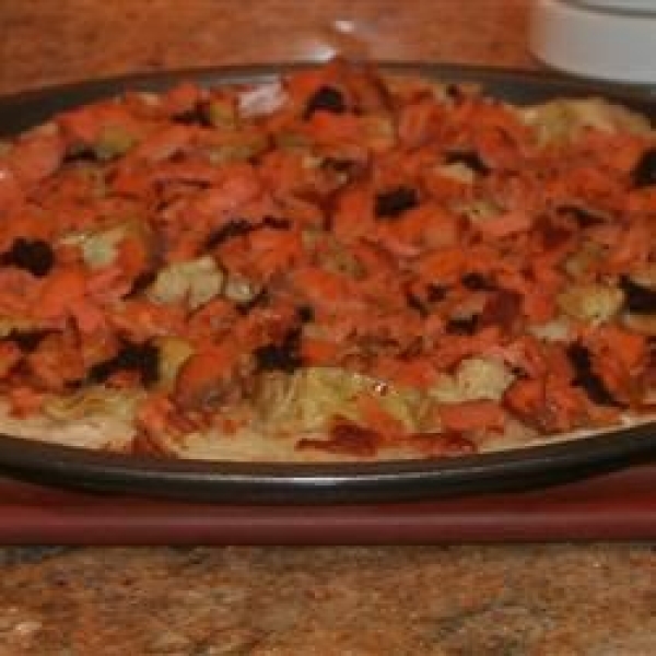 Smoked Salmon Pizza