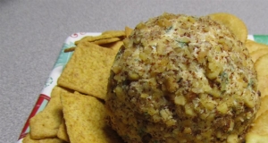 Festive Olive Cheese Ball