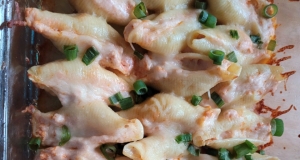 Buffalo Chicken Stuffed Shells